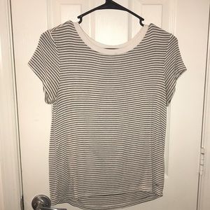 striped american eagle t shirt